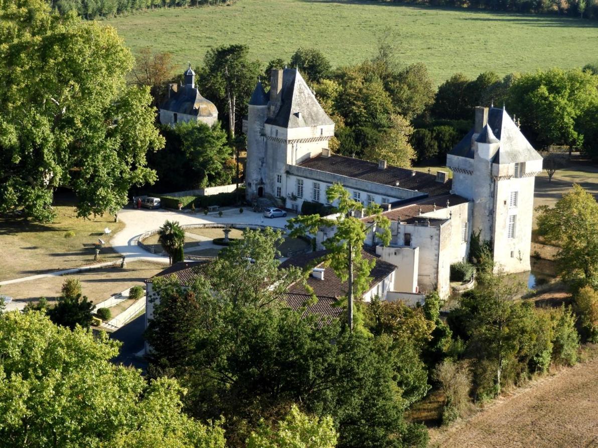 Chateau De Mornay Saint-Pierre-de-l'Isle Eksteriør billede